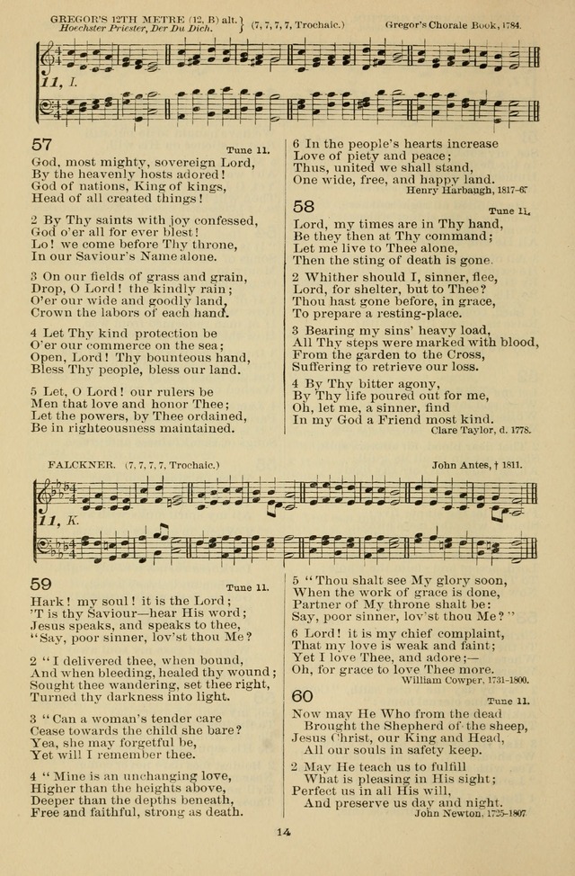 The Liturgy and the Offices of Worship and Hymns of the American Province of the Unitas Fratrum, or the Moravian Church page 198