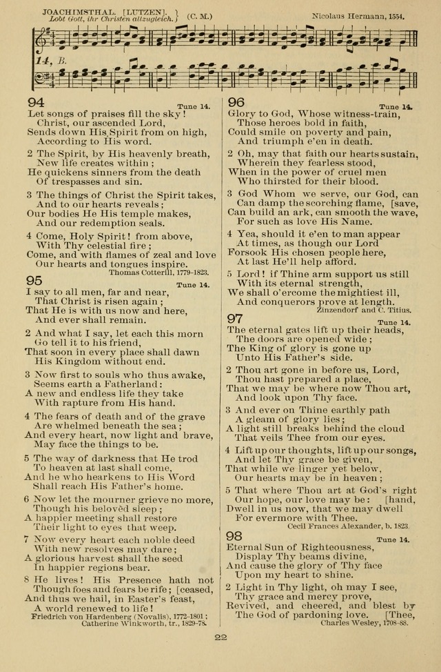 The Liturgy and the Offices of Worship and Hymns of the American Province of the Unitas Fratrum, or the Moravian Church page 206