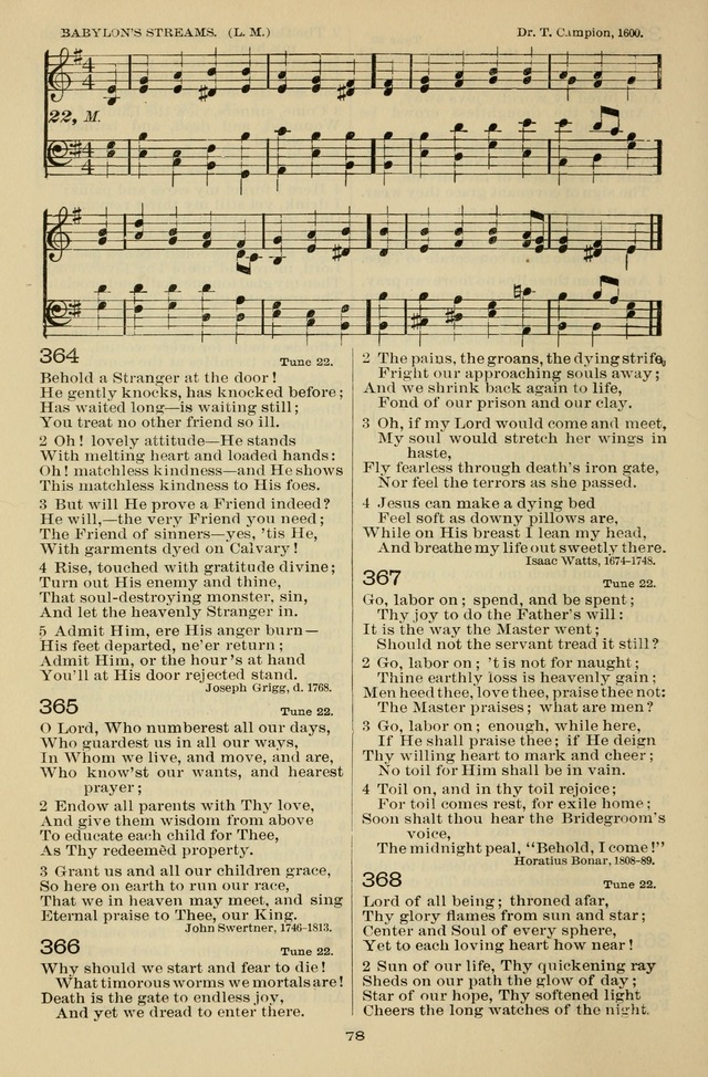 The Liturgy and the Offices of Worship and Hymns of the American Province of the Unitas Fratrum, or the Moravian Church page 262