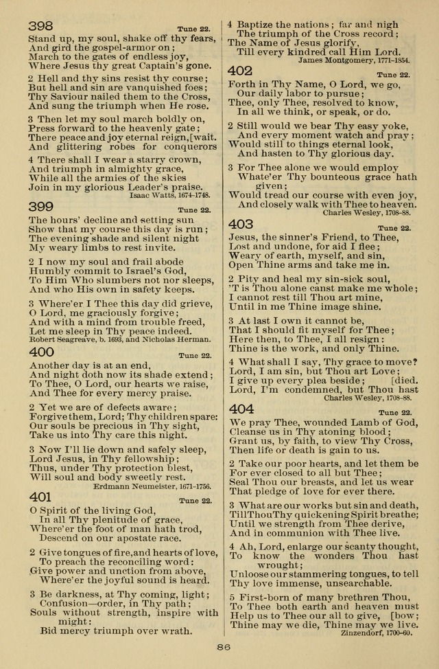 The Liturgy and the Offices of Worship and Hymns of the American Province of the Unitas Fratrum, or the Moravian Church page 270