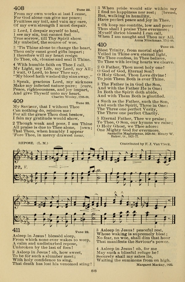 The Liturgy and the Offices of Worship and Hymns of the American Province of the Unitas Fratrum, or the Moravian Church page 272