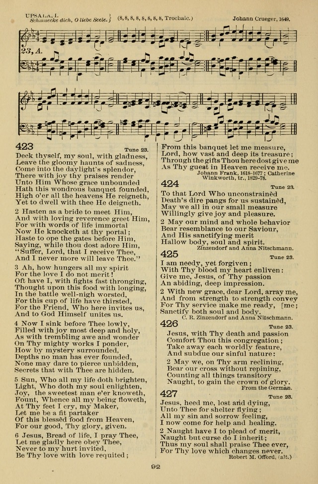 The Liturgy and the Offices of Worship and Hymns of the American Province of the Unitas Fratrum, or the Moravian Church page 276