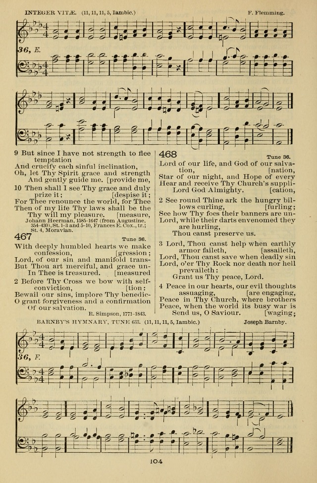 The Liturgy and the Offices of Worship and Hymns of the American Province of the Unitas Fratrum, or the Moravian Church page 288