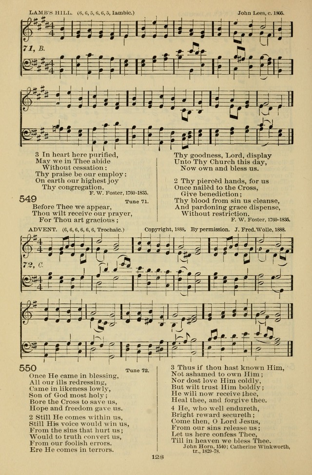 The Liturgy and the Offices of Worship and Hymns of the American Province of the Unitas Fratrum, or the Moravian Church page 312