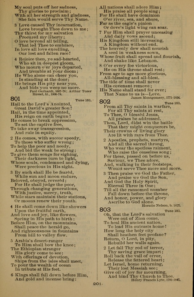 The Liturgy and the Offices of Worship and Hymns of the American Province of the Unitas Fratrum, or the Moravian Church page 385