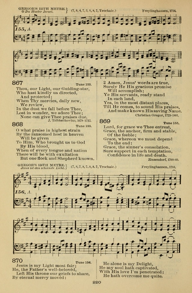 The Liturgy and the Offices of Worship and Hymns of the American Province of the Unitas Fratrum, or the Moravian Church page 404