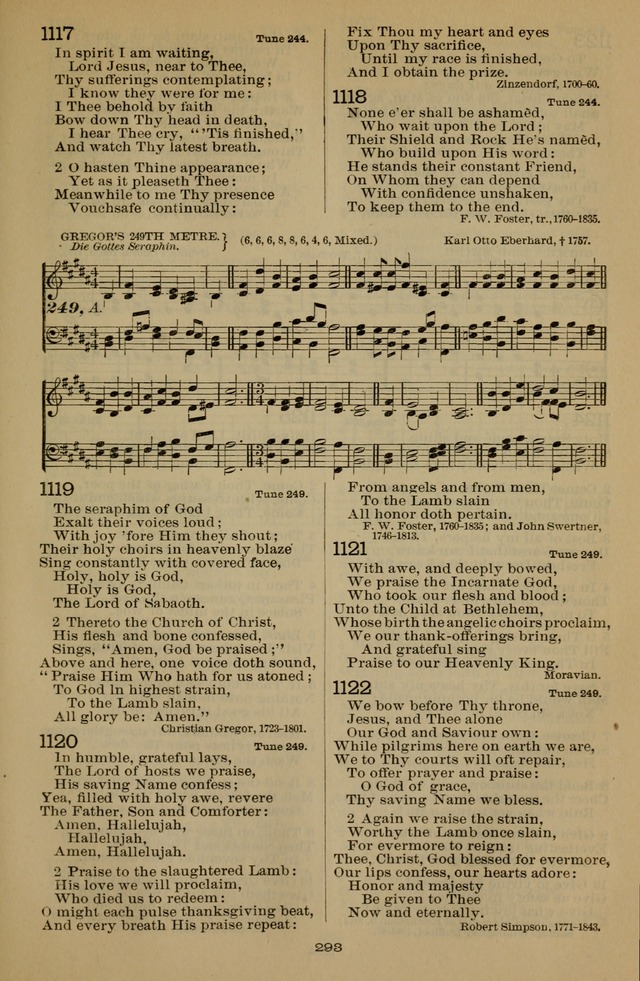 The Liturgy and the Offices of Worship and Hymns of the American Province of the Unitas Fratrum, or the Moravian Church page 477