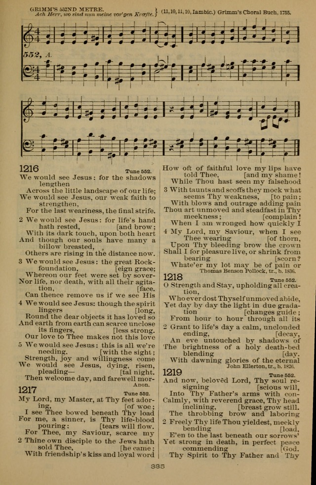 The Liturgy and the Offices of Worship and Hymns of the American Province of the Unitas Fratrum, or the Moravian Church page 519