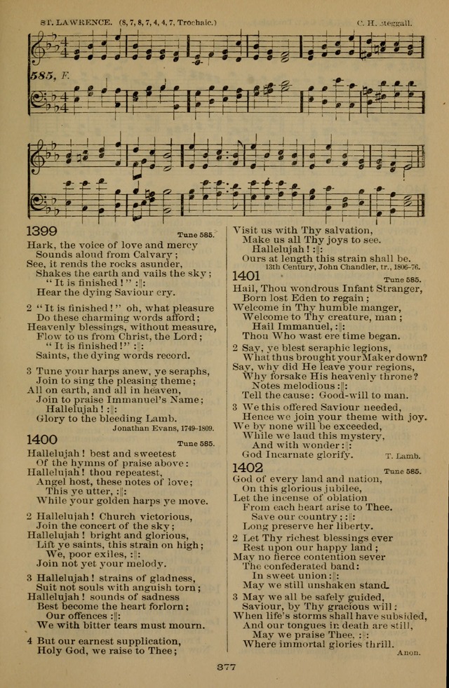 The Liturgy and the Offices of Worship and Hymns of the American Province of the Unitas Fratrum, or the Moravian Church page 561