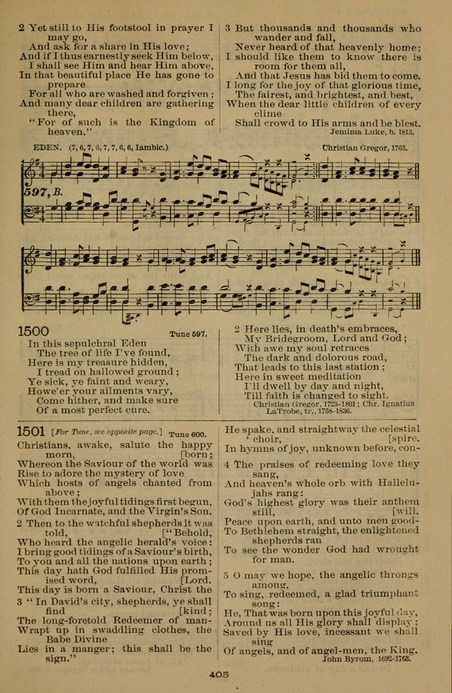 The Liturgy and the Offices of Worship and Hymns of the American Province of the Unitas Fratrum, or the Moravian Church page 589