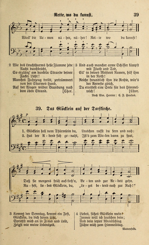 Liederlust und Psalter page 39