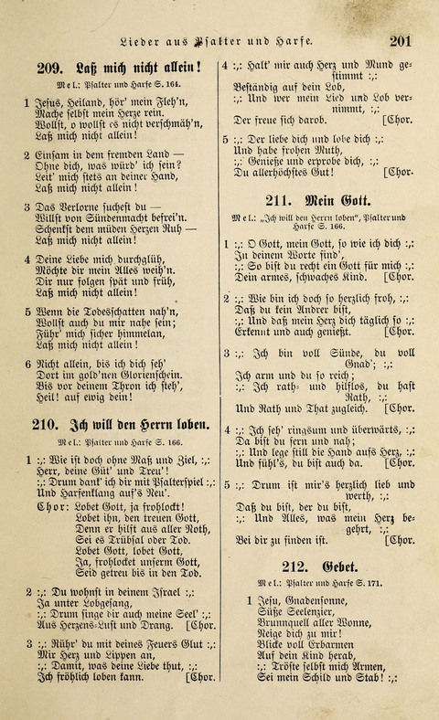 Liederlust und Psalter mit Anhang page 191