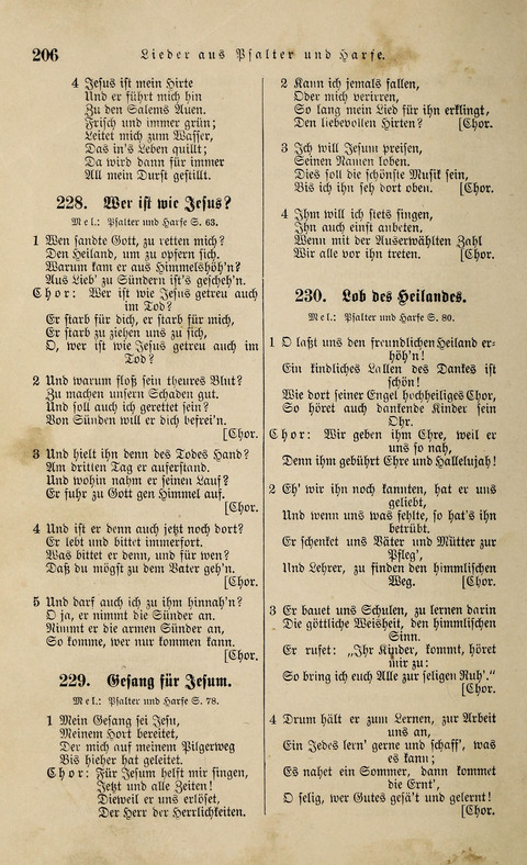 Liederlust und Psalter mit Anhang page 196