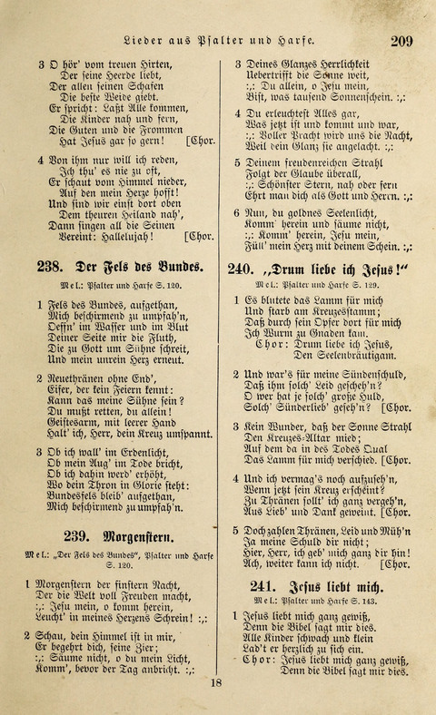 Liederlust und Psalter mit Anhang page 199