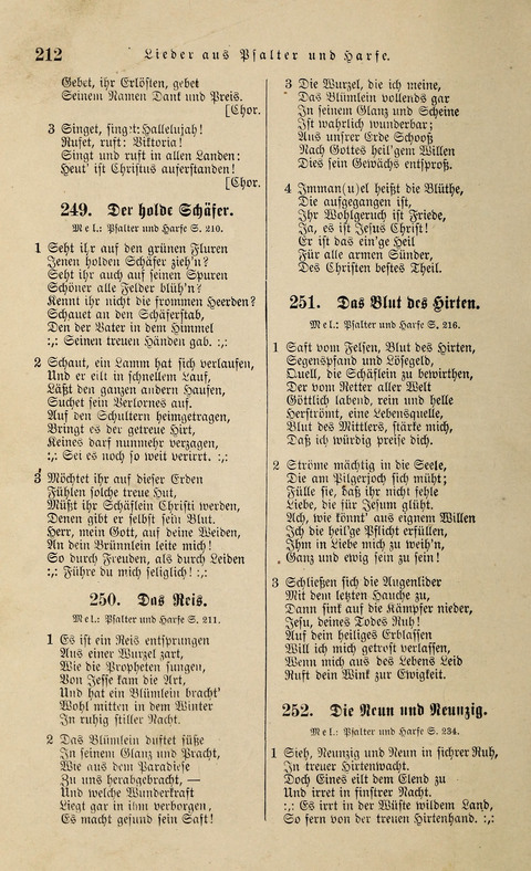 Liederlust und Psalter mit Anhang page 202