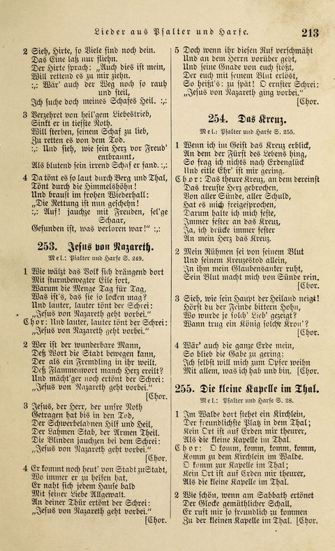 Liederlust und Psalter mit Anhang page 203