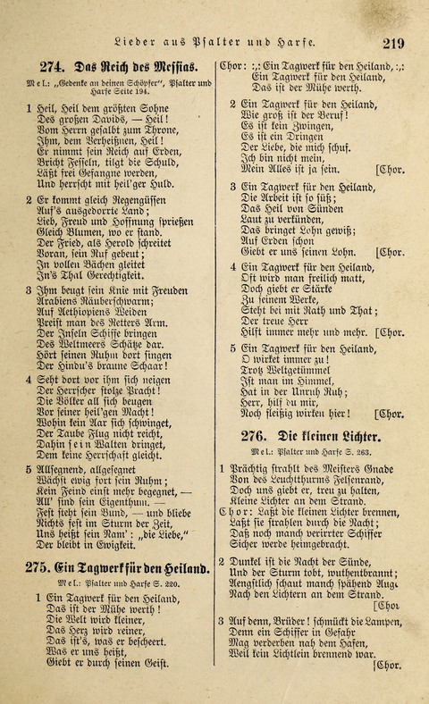 Liederlust und Psalter mit Anhang page 209