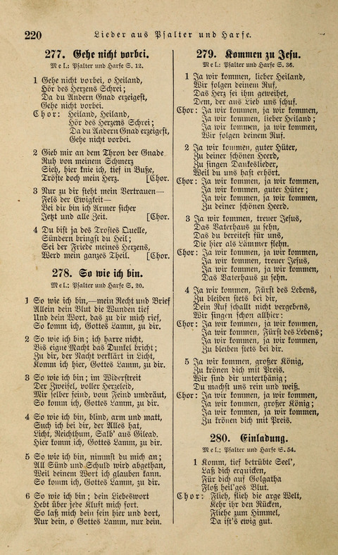 Liederlust und Psalter mit Anhang page 210