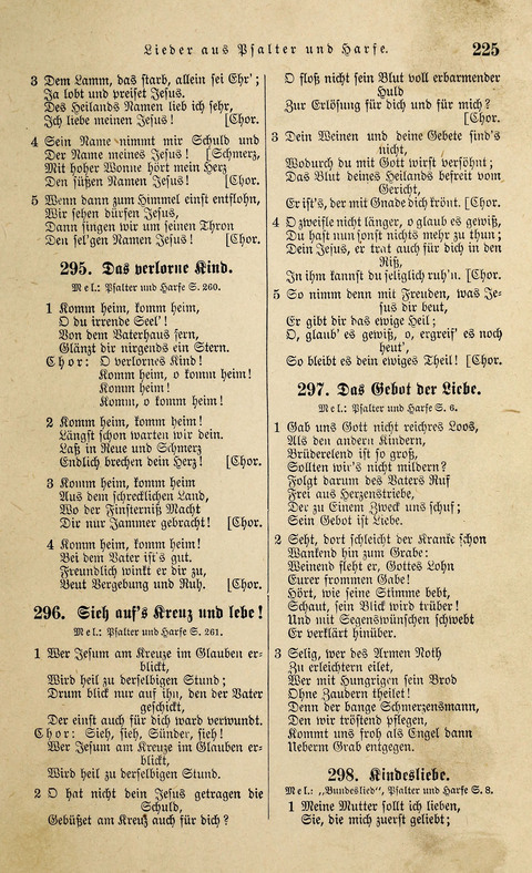 Liederlust und Psalter mit Anhang page 215