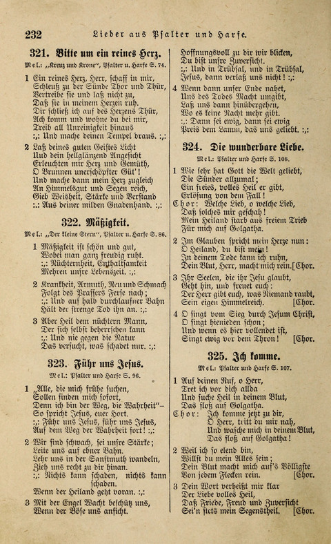 Liederlust und Psalter mit Anhang page 222