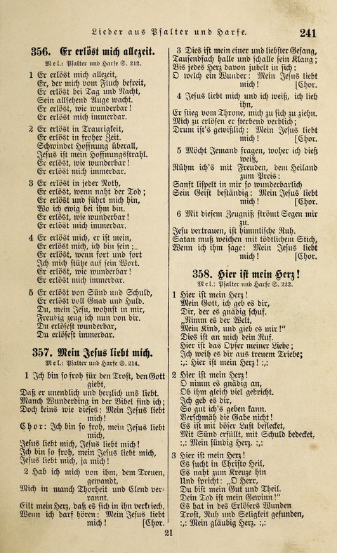 Liederlust und Psalter mit Anhang page 231