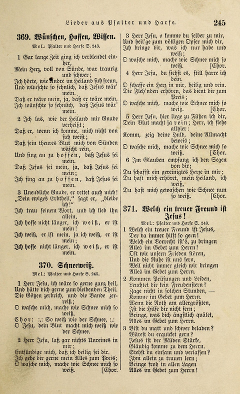 Liederlust und Psalter mit Anhang page 235