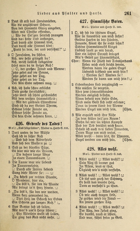 Liederlust und Psalter mit Anhang page 251