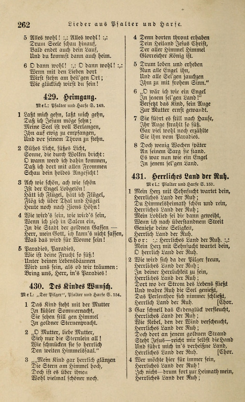 Liederlust und Psalter mit Anhang page 252