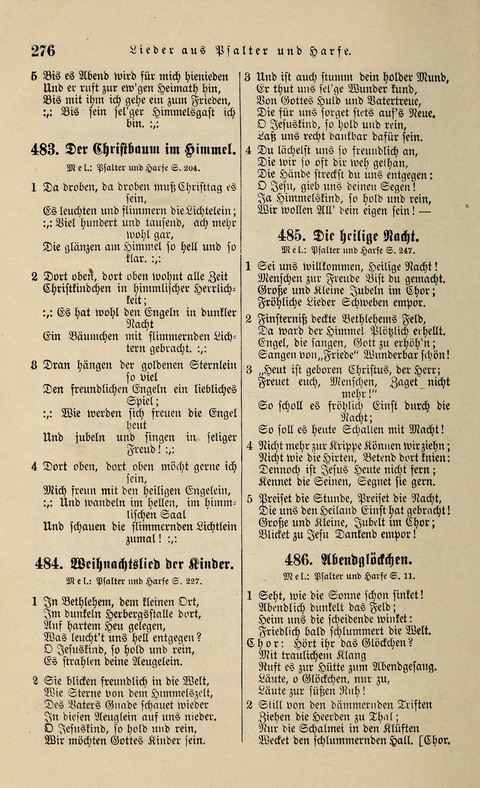 Liederlust und Psalter mit Anhang page 266