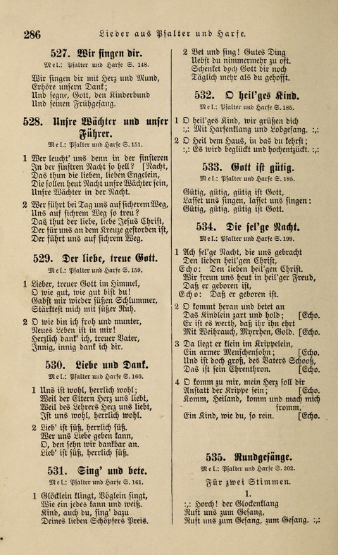 Liederlust und Psalter mit Anhang page 276