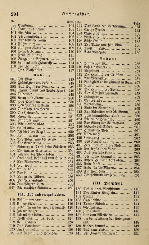 Liederlust und Psalter mit Anhang page 284