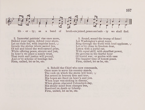 Lieder-Perlen: Eine Sammlung von Liedern geistlichen und gemischten Inhalts, theils in deutscher, theils in englischer Sprache, nebt einer Anzahl Spiellieder, ein-, zwei- und dreistimmig (mit Anhang) page 167