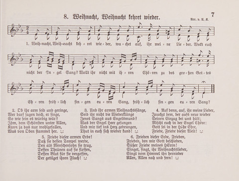 Lieder-Perlen: Eine Sammlung von Liedern geistlichen und gemischten Inhalts, theils in deutscher, theils in englischer Sprache, nebt einer Anzahl Spiellieder, ein-, zwei- und dreistimmig (mit Anhang) page 187