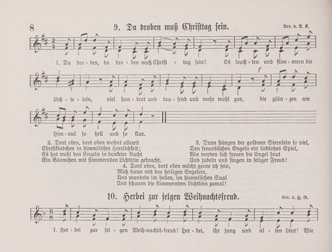 Lieder-Perlen: Eine Sammlung von Liedern geistlichen und gemischten Inhalts, theils in deutscher, theils in englischer Sprache, nebt einer Anzahl Spiellieder, ein-, zwei- und dreistimmig (mit Anhang) page 188