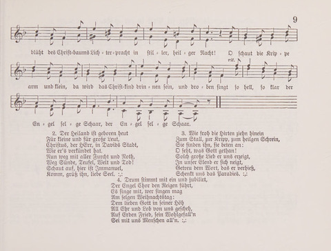 Lieder-Perlen: Eine Sammlung von Liedern geistlichen und gemischten Inhalts, theils in deutscher, theils in englischer Sprache, nebt einer Anzahl Spiellieder, ein-, zwei- und dreistimmig (mit Anhang) page 189