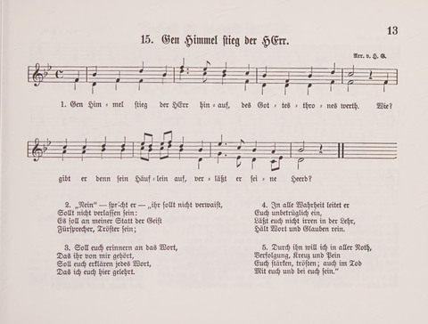 Lieder-Perlen: Eine Sammlung von Liedern geistlichen und gemischten Inhalts, theils in deutscher, theils in englischer Sprache, nebt einer Anzahl Spiellieder, ein-, zwei- und dreistimmig (mit Anhang) page 193