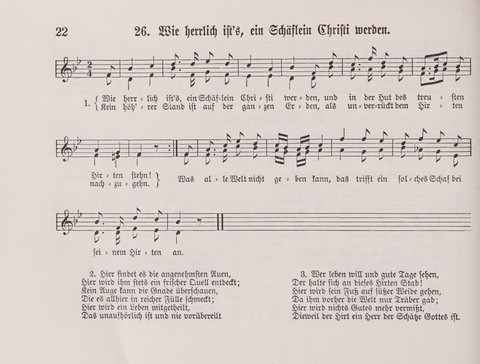 Lieder-Perlen: Eine Sammlung von Liedern geistlichen und gemischten Inhalts, theils in deutscher, theils in englischer Sprache, nebt einer Anzahl Spiellieder, ein-, zwei- und dreistimmig (mit Anhang) page 202