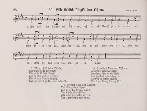 Lieder-Perlen: Eine Sammlung von Liedern geistlichen und gemischten Inhalts, theils in deutscher, theils in englischer Sprache, nebt einer Anzahl Spiellieder, ein-, zwei- und dreistimmig (mit Anhang) page 206