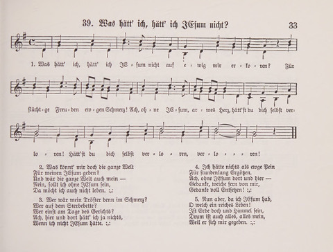 Lieder-Perlen: Eine Sammlung von Liedern geistlichen und gemischten Inhalts, theils in deutscher, theils in englischer Sprache, nebt einer Anzahl Spiellieder, ein-, zwei- und dreistimmig (mit Anhang) page 213