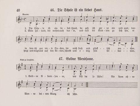 Lieder-Perlen: Eine Sammlung von Liedern geistlichen und gemischten Inhalts, theils in deutscher, theils in englischer Sprache, nebt einer Anzahl Spiellieder, ein-, zwei- und dreistimmig (mit Anhang) page 220