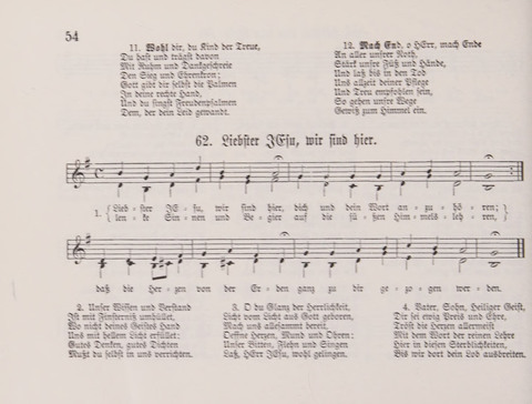 Lieder-Perlen: Eine Sammlung von Liedern geistlichen und gemischten Inhalts, theils in deutscher, theils in englischer Sprache, nebt einer Anzahl Spiellieder, ein-, zwei- und dreistimmig (mit Anhang) page 234