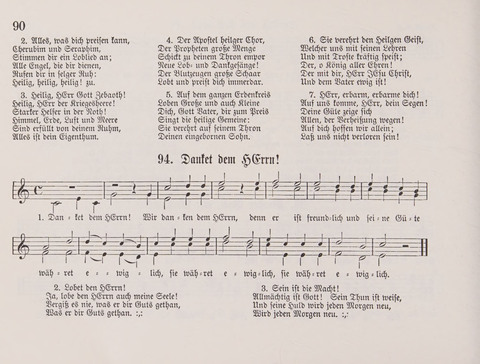 Lieder-Perlen: Eine Sammlung von Liedern geistlichen und gemischten Inhalts, theils in deutscher, theils in englischer Sprache, nebt einer Anzahl Spiellieder, ein-, zwei- und dreistimmig (mit Anhang) page 90