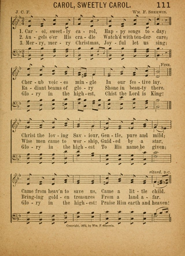 Little Pilgrim Songs: for primary classes and singing in the home: a new collection of sacred and secular songs, (including motion songs) together with a number of services for anniversary occasions page 106