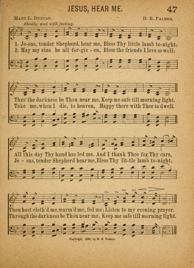 Little Pilgrim Songs: for primary classes and singing in the home: a new collection of sacred and secular songs, (including motion songs) together with a number of services for anniversary occasions page 42