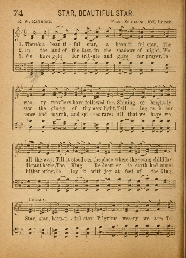 Little Pilgrim Songs: for primary classes and singing in the home: a new collection of sacred and secular songs, (including motion songs) together with a number of services for anniversary occasions page 69