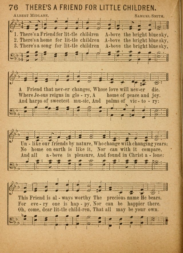 Little Pilgrim Songs: for primary classes and singing in the home: a new collection of sacred and secular songs, (including motion songs) together with a number of services for anniversary occasions page 71