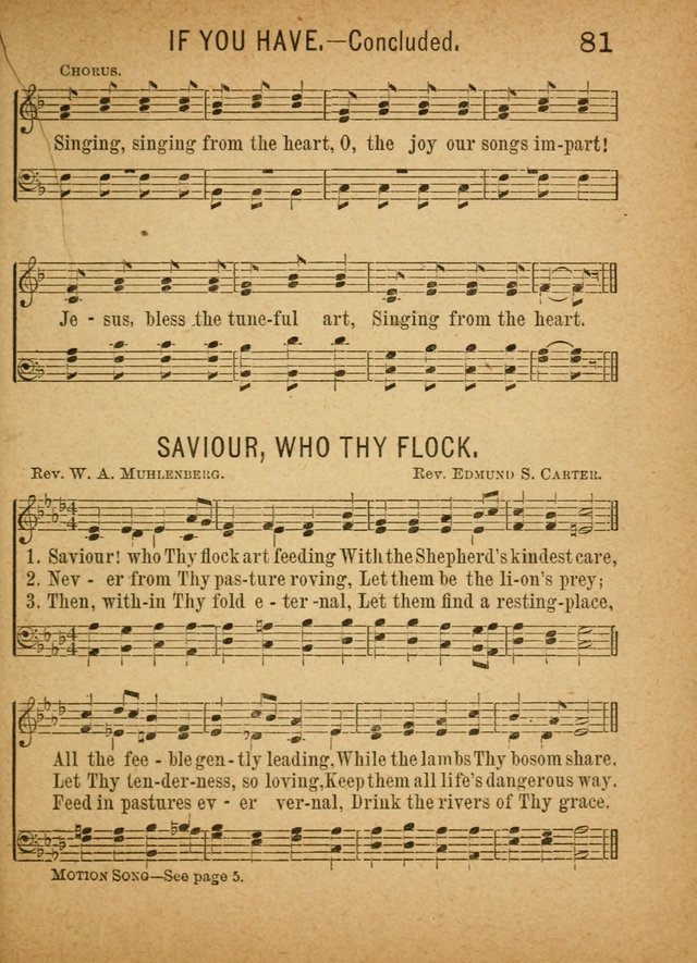 Little Pilgrim Songs: for primary classes and singing in the home: a new collection of sacred and secular songs, (including motion songs) together with a number of services for anniversary occasions page 76