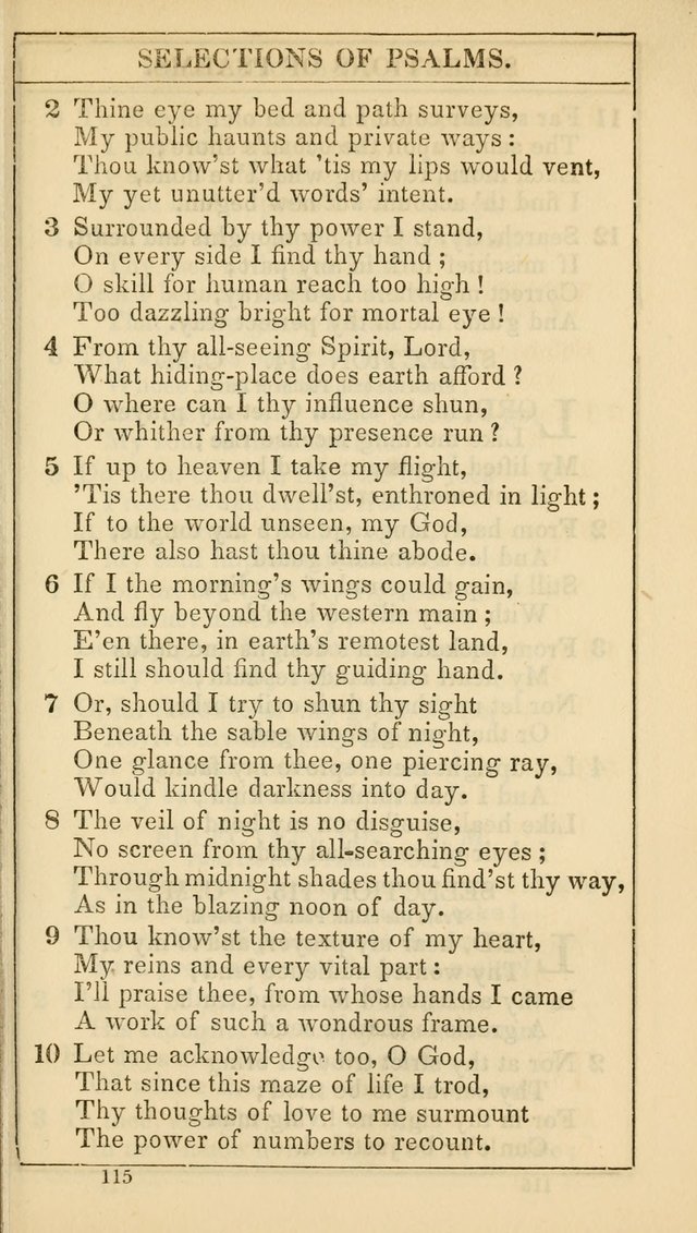 The Lecture-Room Hymn-Book: containing the psalms and hymns of the book of common prayer, together with a choice selection of additional hymns, and an appendix of chants and tunes... page 126