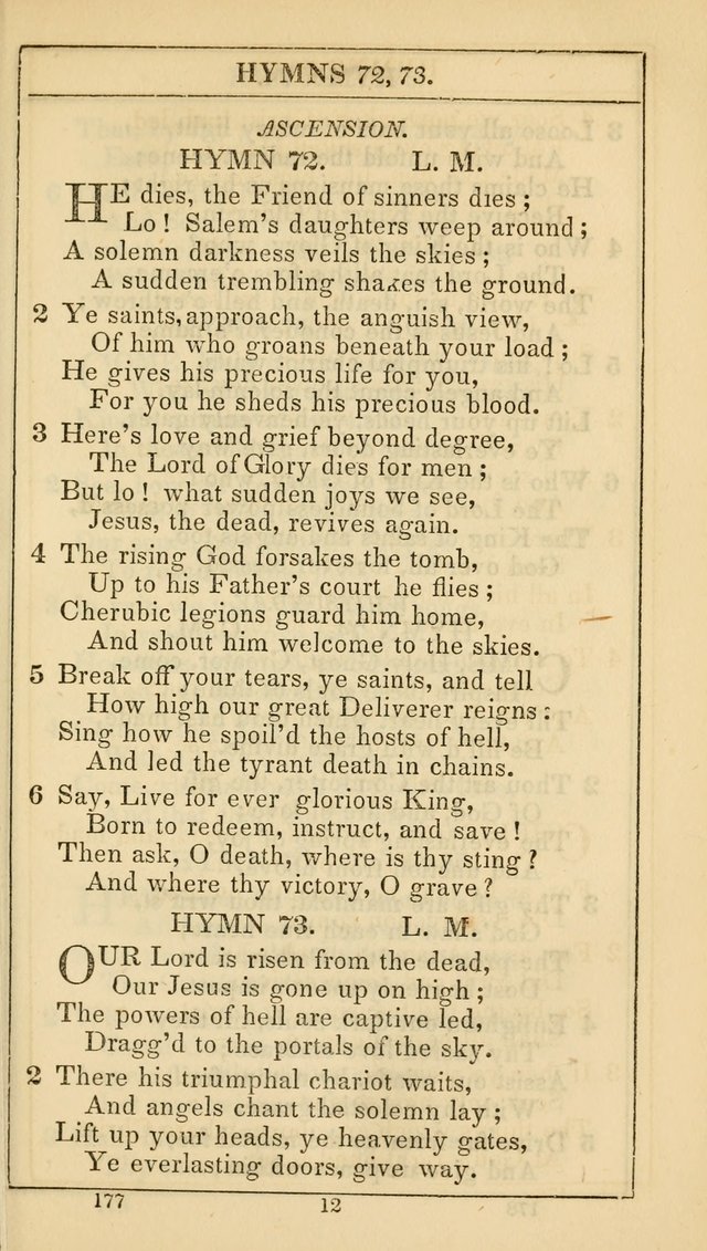 The Lecture-Room Hymn-Book: containing the psalms and hymns of the book of common prayer, together with a choice selection of additional hymns, and an appendix of chants and tunes... page 188