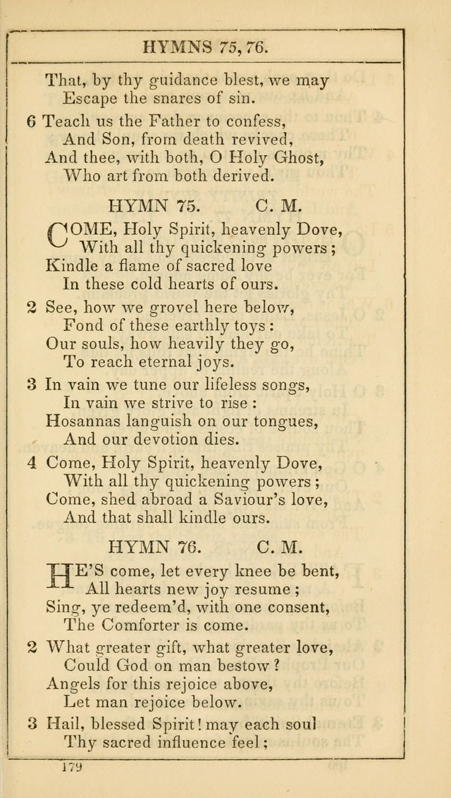 The Lecture-Room Hymn-Book: containing the psalms and hymns of the book of common prayer, together with a choice selection of additional hymns, and an appendix of chants and tunes... page 190